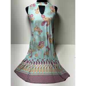 Kendra’s Paisley Size Large Sleeveless Dress